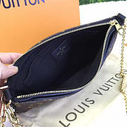 LOUIS VUITTON PALLAS CLUTH NOIR - 6