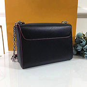 LOUIS VUITTON TWIST NOIR HOT PINK MM 3784 - 6