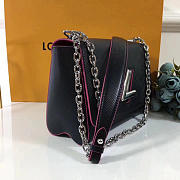 LOUIS VUITTON TWIST NOIR HOT PINK MM 3784 - 5