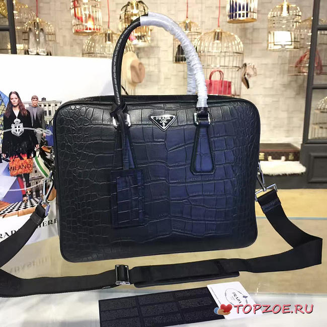 CohotBag prada leather briefcase 4233 - 1