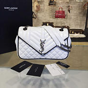 ysl envelop satchel white CohotBag 4806 - 6