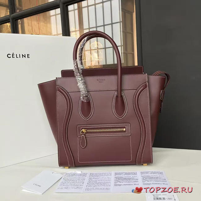 CohotBag celine leather micro luggage z1070 - 1