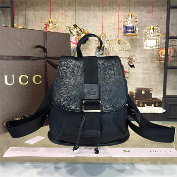 GUCCI GG LEATHER BACKPACK 03