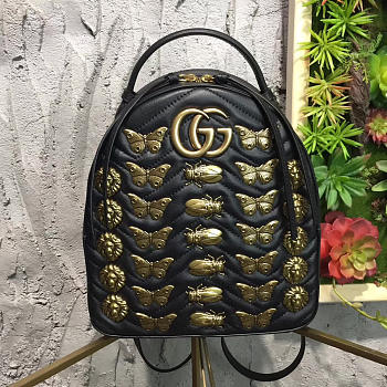GUCCI GG LEATHER BACKPACK 04