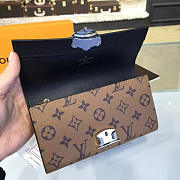 LOUIS VUITTON SARAH WALLET - 4