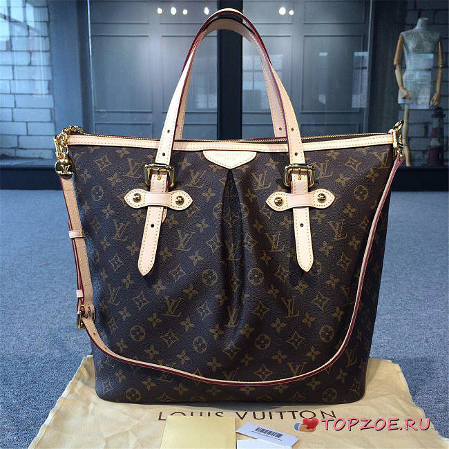 LOUIS VUITTON PALERMO GM MONOGRAM - 1