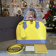 LOUIS VUITTON ALMA BB MONOGRAM VERNIS LEATHER 3560 - 1