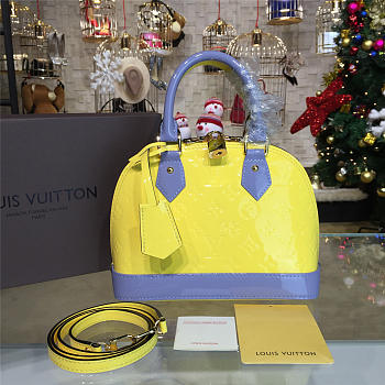 LOUIS VUITTON ALMA BB MONOGRAM VERNIS LEATHER 3560