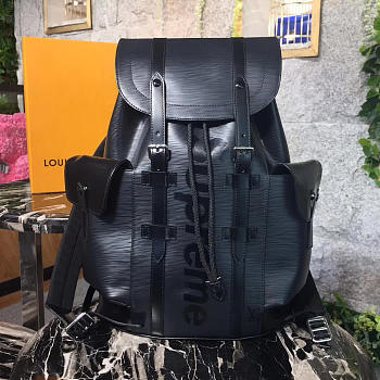 LV SUPREME JOINT LIMITED SERIES CHRISTOPHER BACKPACK NOIR M41709  