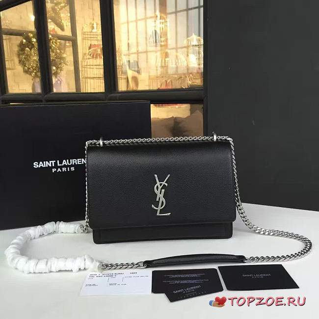 YSL SUNSET MONOGRAM MEDIUM GRAINED LEATHER 4730 - 1