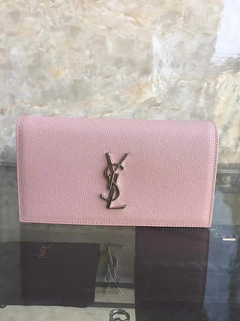 ysl monogram kate clutch grain de poudre embossed leather CohotBag 4948