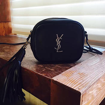 YSL MONOGRAM BLOGGER BLACK 5122