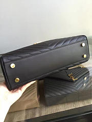 YSL CLASSIC SHOPPER GOLD BLACK 5132 - 5