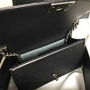 CHANEL CHEVRON LAMBSKIN QUILTED BOY BAG A14041 VS 05793 - 5