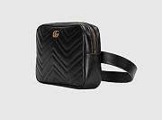 GUCCI MARMONT MATELASSÉ BELT BAG - 2