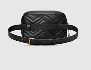 GUCCI MARMONT MATELASSÉ BELT BAG - 3