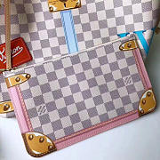 LV Damier Azur Summer Trunks Neo Neverfull MM 32CM - 3
