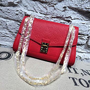 LV Empreinte St Germain Shoulder Bag RED PM 28CM   - 1