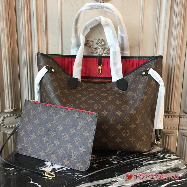 LOUIS VUITTON NEVERFULL BAG CHERRY 3305 - 1