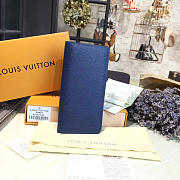 LOUIS VUITTON ZIPPY WALLET BLUE 3587 - 1