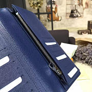 LOUIS VUITTON ZIPPY WALLET BLUE 3587 - 2