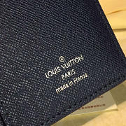 LOUIS VUITTON ZIPPY WALLET BLUE 3587 - 3