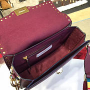 VALENTINO GUITAR ROCKSTUD ROLLING CROSS BODY BAG 4700 - 2