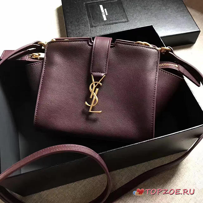 ysl toy cabas crossbody leather bag CohotBag 4849 - 1