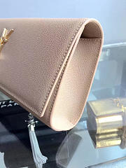 ysl monogram kate clutch grain de poudre embossed leather CohotBag 4954 - 4