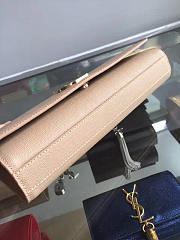 ysl monogram kate clutch grain de poudre embossed leather CohotBag 4954 - 5