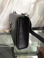 ysl monogram kate crocodile embossed shiny leather CohotBag 5023 - 4