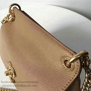 CHANELGRAINED CALFSKIN MINI TOP HANDLE FLAP BAG BEIGE A93756 VS 06010 - 2