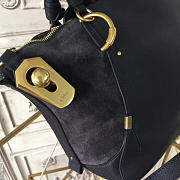 CHLOÉ LEATHER SHOULDER BAG - 6