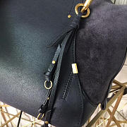 CHLOÉ LEATHER SHOULDER BAG - 5