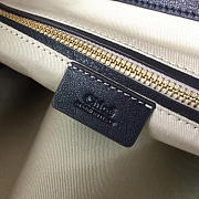 CHLOÉ LEATHER SHOULDER BAG - 4