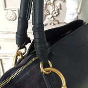 CHLOÉ LEATHER SHOULDER BAG - 3