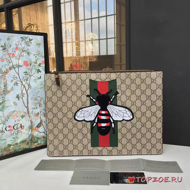 gucci gg leather clutch bag CohotBag z018 - 1