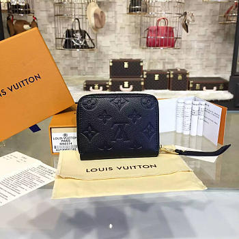 LOUIS VUITTON ZIPPY WALLET NOIR 3167