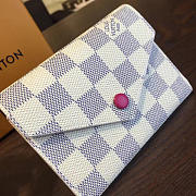 LOUIS VUITTON VICTORINE WALLET DAMIER AZUR CANVAS 3197 - 6