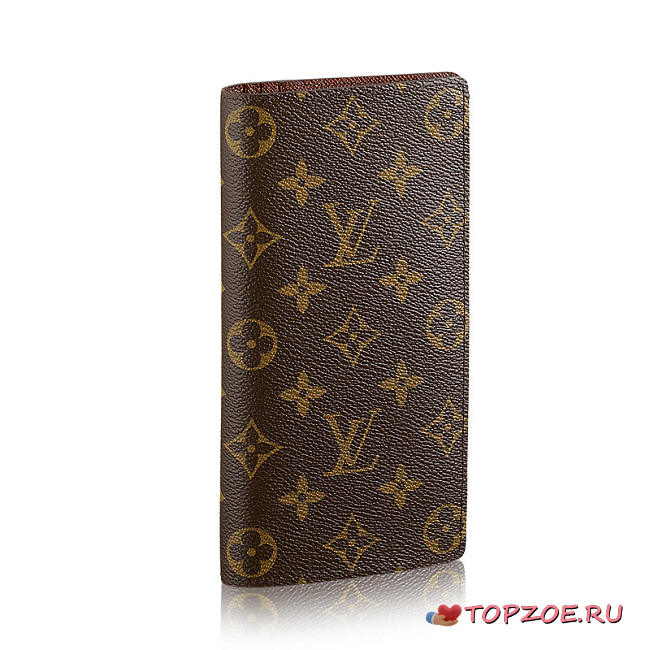 LOUIS VUITTON BRAZZA WALLET MONOGRAM M66540 - 1