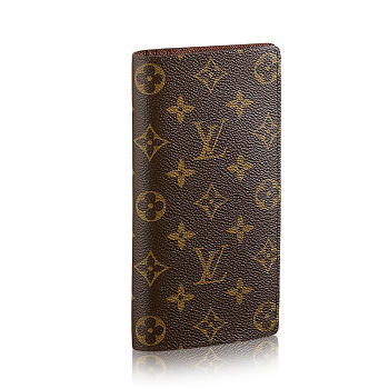LOUIS VUITTON BRAZZA WALLET MONOGRAM M66540