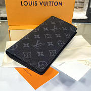LOUIS VUITTON BRAZZA WALLET MONOGRAM ECLIPSE CANVAS M61697 - 6