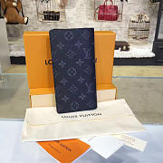 LOUIS VUITTON BRAZZA WALLET MONOGRAM ECLIPSE CANVAS M61697 - 4