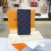 LOUIS VUITTON BRAZZA WALLET MONOGRAM ECLIPSE CANVAS M61697 - 2
