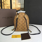 LOUIS VUITTON PALM SPRINGS BACKPACK MINI MONOGRAM CANVAS REVERSE - 4