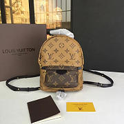 LOUIS VUITTON PALM SPRINGS BACKPACK MINI MONOGRAM CANVAS REVERSE - 2