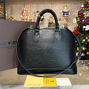 LV ALMA PM EPI LEATHER NOIR M40302 - 4