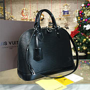 LV ALMA PM EPI LEATHER NOIR M40302 - 3