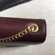 ysl monogram kate grain de poudre embossed leather CohotBag 4961 - 2