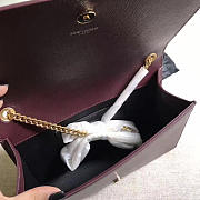 ysl monogram kate grain de poudre embossed leather CohotBag 4961 - 3